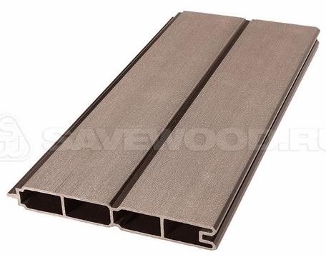 Заборный профиль из ДПК Savewood SW Agger матовый терракот купить в Пензе
