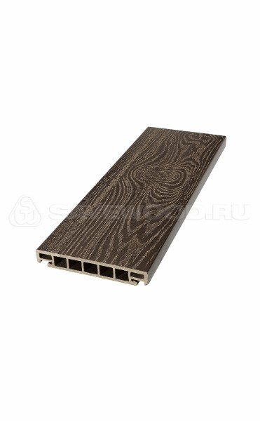 Террасная доска из ДПК SW Salix (S) (T) темно-коричневый купить в Пензе