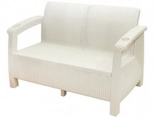 Двухместный диван Yalta Sofa Seаt белый купить в Пензе