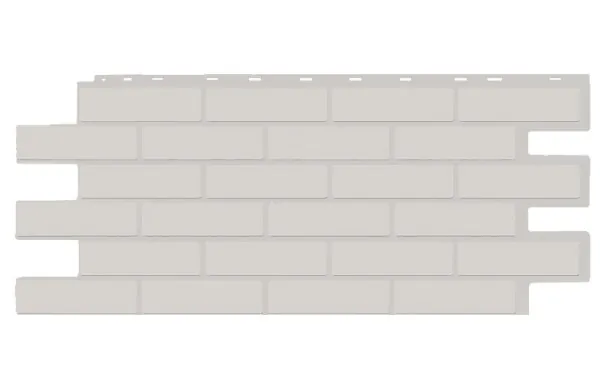Фасадная панель T-Siding Кирпич Модерн Эко Уайт купить в Пензе