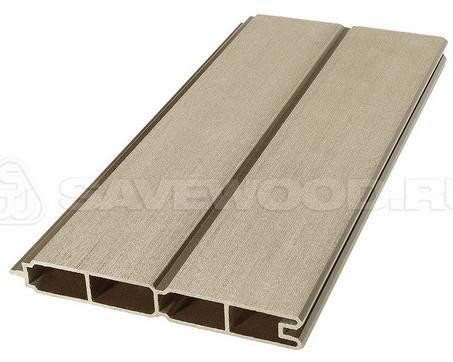 Заборный профиль из ДПК Savewood SW Agger матовый тик купить в Пензе