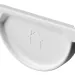 Заглушка желоба D125 Döcke STAL PREMIUM Пломбир, (RAL 9010) купить в Пензе