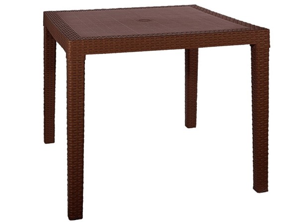 Стол квадратный FIJI Quatro Table Коричневый купить в Пензе