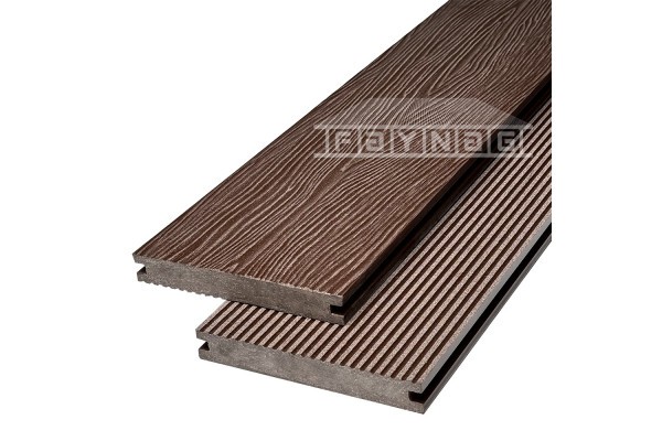 Террасная доска из ДПК Faynag Premium Massive 3D — Шоколад купить в Пензе