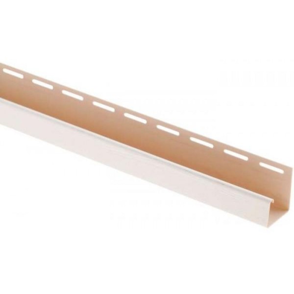 J-профиль Люкс Крашенный, T-15, ВН, Белый купить в Пензе