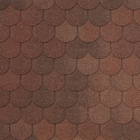Гибкая черепица Tegola ASSISI terracotta 420 купить в Пензе