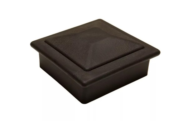 Крышка верхняя ПВХ для столба Deckart 125х125 Графи купить в Пензе