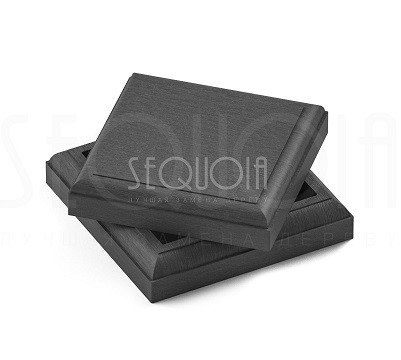 Комплект крышка/юбка для столба SEQUOIA GRAY купить в Пензе