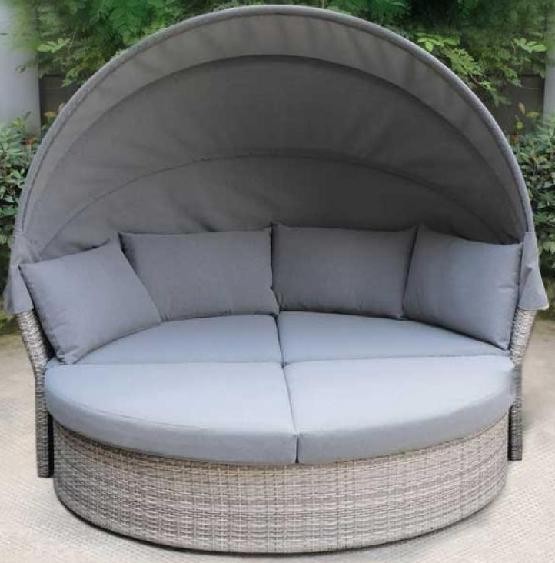 Диван-Трансформер AFINA плетеный из иск. ротанга AFM-325G Grey купить в Пензе