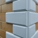 Угол Наружный к Фасадным Термопанелям Доломит Дагестанский Камень 400 мм Белый купить в Пензе