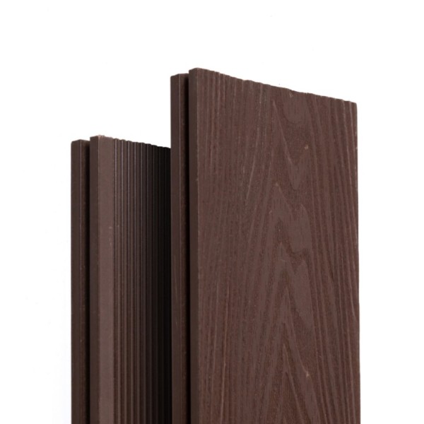 Террасная доска Ecodecking Экстра 3D полнотелая Графит купить в Пензе