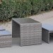 Диван-Трансформер AFINA плетеный из иск. ротанга S330G-W78 Grey купить в Пензе