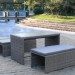 Диван-Трансформер AFINA плетеный из иск. ротанга S330G-W78 Grey купить в Пензе