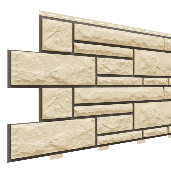 Фасадная панель Доломит, Брусчатка Доломит Шампань (3м) купить в Пензе