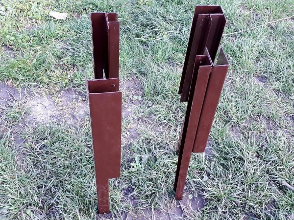 Угловой элемент металл, 90° для доски 225х30 мм Holzhof купить в Пензе