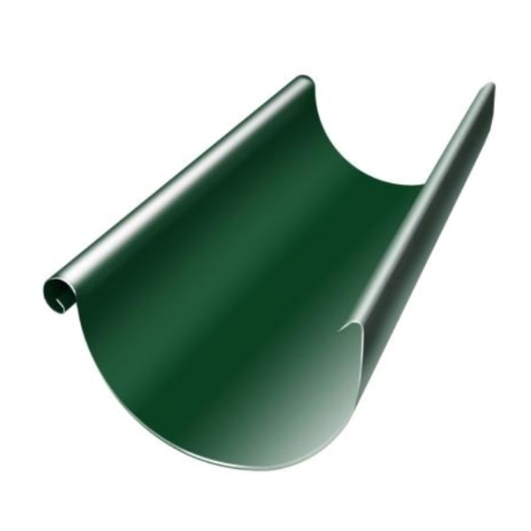 Водосток Grand Line 125x90 – Желоб 3м RAL 6005 купить в Пензе