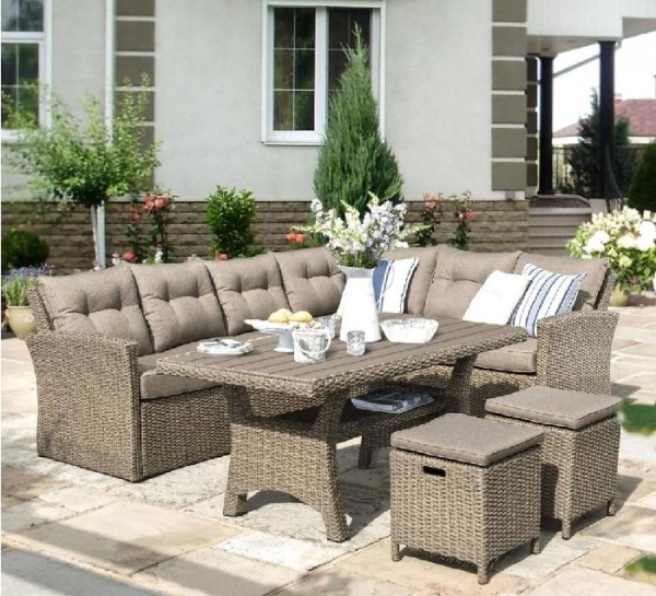 Комплект мебели AFINA плетеной из иск. ротанга AFM-307B Beige купить в Пензе