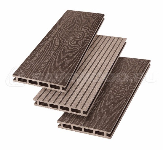 Террасная доска из ДПК SW Carpinus (T) — двухсторонняя терракотовый купить в Пензе