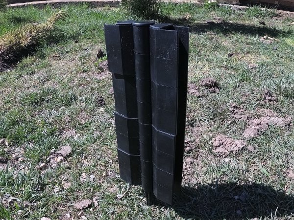 Угловой элемент поворотный, пластиковый от 60° до 300° для доски 300х30 мм из ДПК чёрный Holzhof купить в Пензе