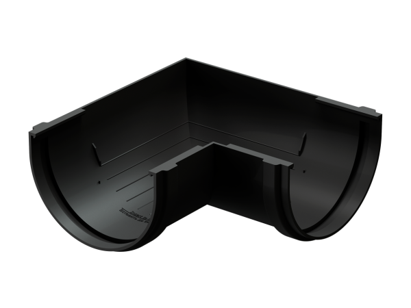 Угол желоба универсал 90˚ Docke Premium ПВХ - Карбон купить в Пензе