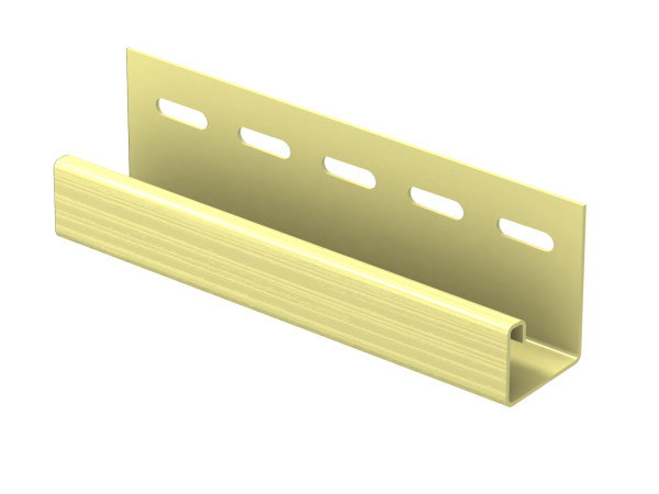 J-планка Ю-пласт Классика кремовая купить в Пензе