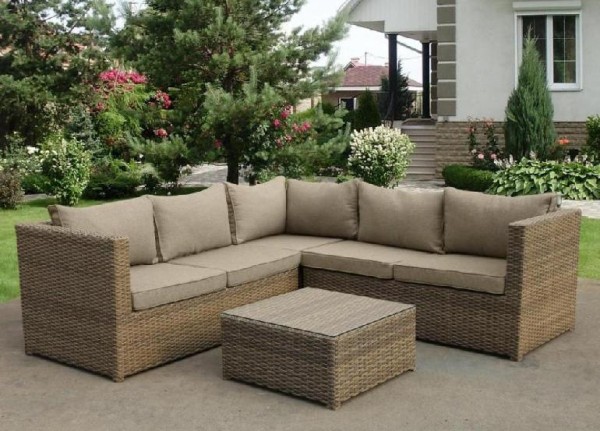 Комплект мебели AFINA плетеной из иск. ротанга YR825B Beige купить в Пензе