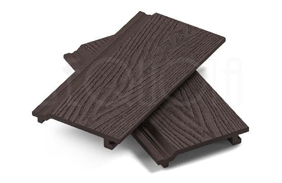 Доска фасадная ДПК 3D SEQUOIA Evolution WOOD BROWN купить в Пензе