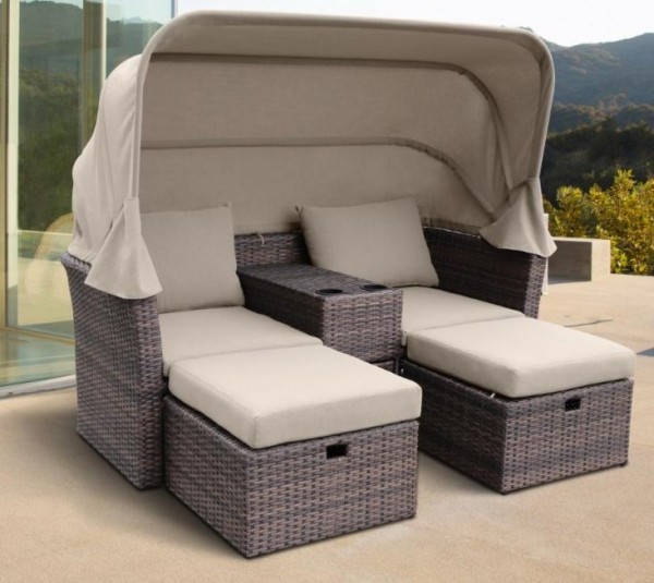 Комплект мебели AFINA плетеной из иск. ротанга AFM-330B Brown купить в Пензе