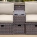 Комплект мебели AFINA плетеной из иск. ротанга AFM-330B Brown купить в Пензе