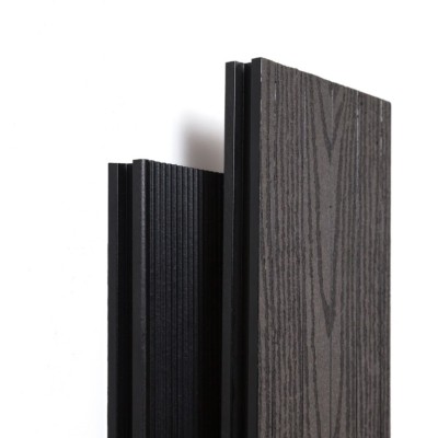 Террасная доска Ecodecking Техно плюс Графит