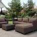 Комплект мебели AFINA плетеной из иск. ротанга YR821A Brown/Beige купить в Пензе