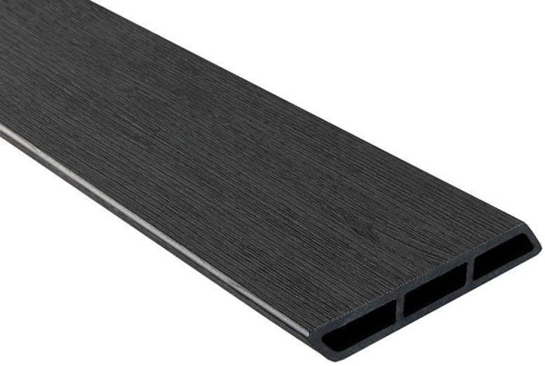 Доска Ромбус 3D ДПК Outdoor STORM BLACK черная купить в Пензе