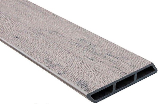 Доска Ромбус 3D ДПК Outdoor STORM GREY серая микс купить в Пензе