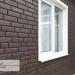 Фасадная панель Ю-Пласт Стоун Хаус Кирпич Коричневый купить в Пензе