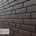 Фасадная панель Ю-Пласт Стоун Хаус Кирпич Коричневый купить в Пензе