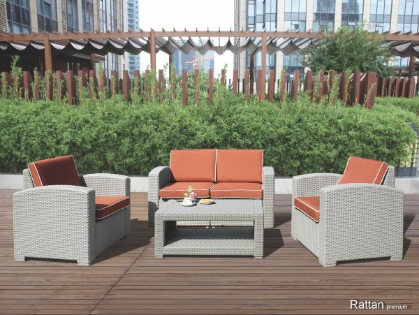 Уличные диваны и кресла коллекции Rattan Premium 4 купить в Пензе