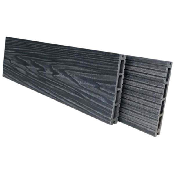 Террасная доска NanoWood Comfort 3D тиснение + вельвет Графит купить в Пензе