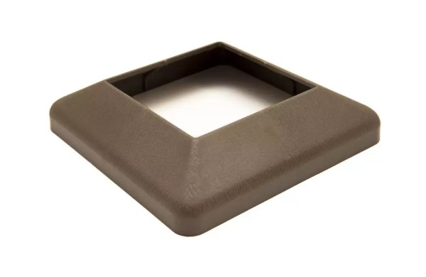 Крышка нижняя ПВХ для столба Deckart 125х125 Венге купить в Пензе