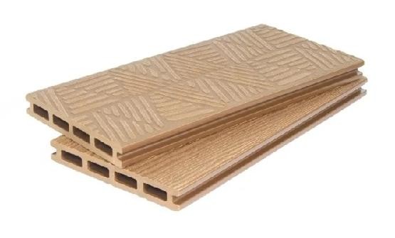 Террасная доска ДПК POLIVAN GROUP 3D+3D NEW пустотелая двухсторонняя DENPASAR Песочный купить в Пензе