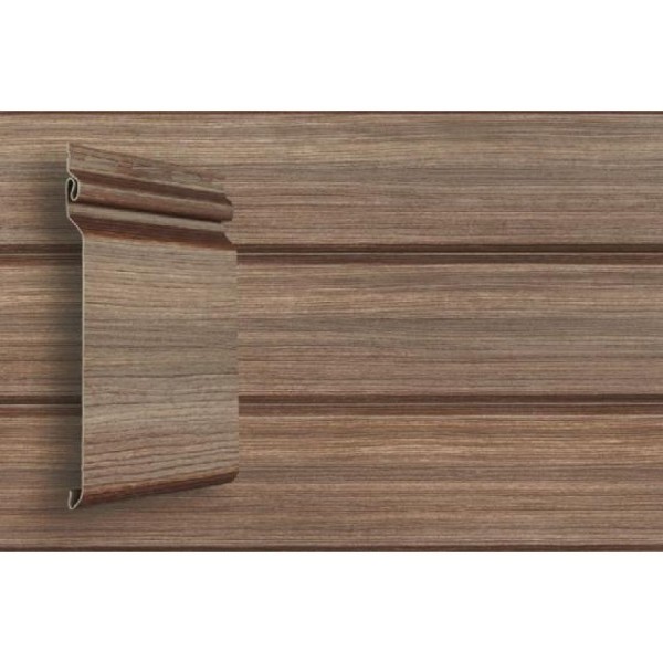 Виниловый сайдинг Grand Line Natural-Брус Tundra - Кедр купить в Пензе