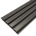 Фасадная доска из ДПК Faynag Wood Рейка Мокрый Асфальт купить в Пензе