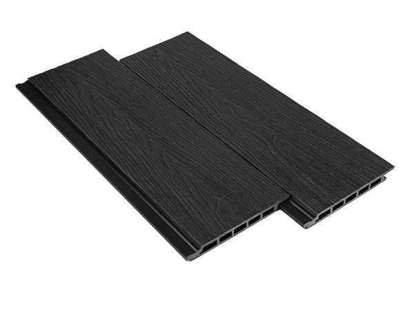 Фасадная панель из ДПК Deckart Vista 3D с текстурой дерева Графит купить в Пензе