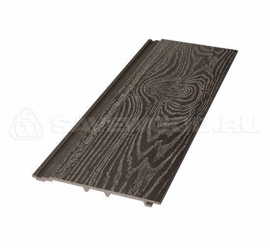 Сайдинг из дпк savewood sw-cedrus тангенциальный распил темно-коричневый купить в Пензе