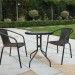 Комплект плетеной мебели AFINA из иск. ротанга Асоль-LR02 LRC-02/LRT-02-D60 Dark Brown купить в Пензе