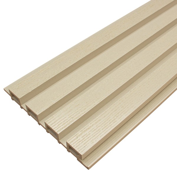 Фасадная доска из ДПК Faynag Wood Рейка Слоновая кость купить в Пензе