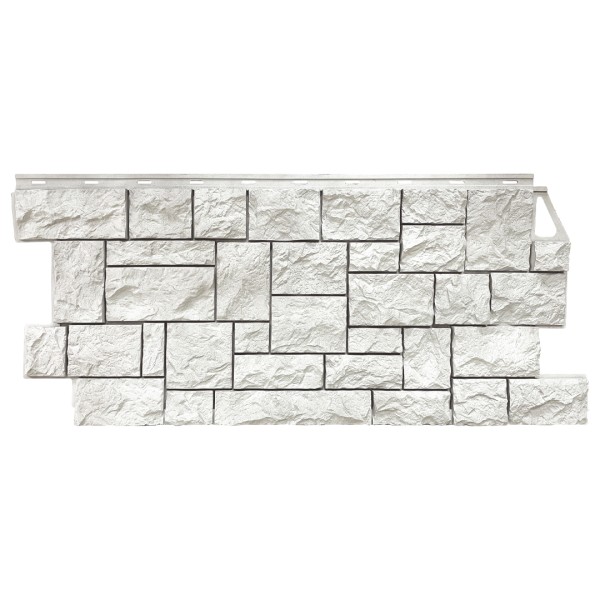 Фасадная панель FineBer, Камень Дикий, Жемчужный купить в Пензе