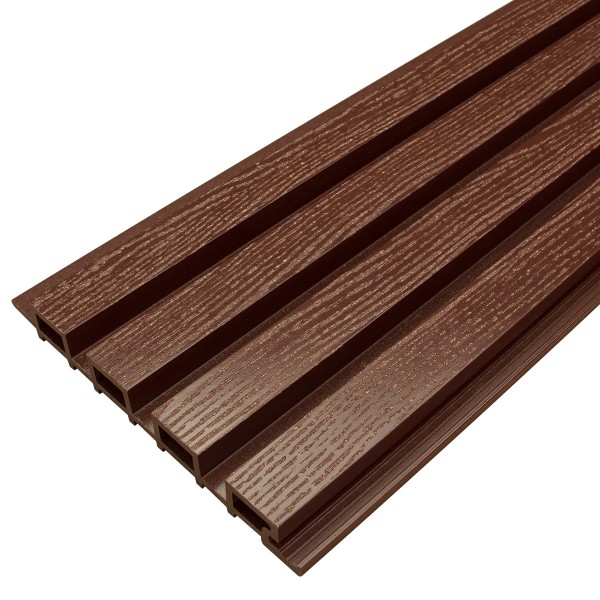Фасадная доска из ДПК Faynag Wood Рейка Шоколад купить в Пензе