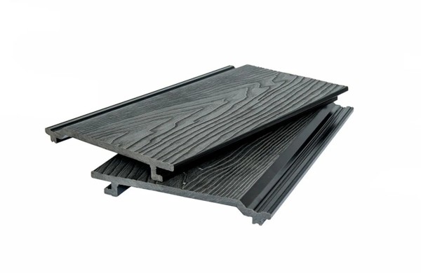 Фасадная доска 3D WOOD BRUSHING, чёрный купить в Пензе