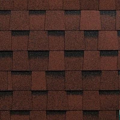 Двухслойная ламинированная черепица Shinglas, серия Фазенда – Красный купить в Пензе