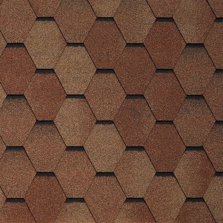 Гибкая черепица Tegola VENETO terracotta 206 купить в Пензе